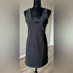 Wild Fable Ribbed V-Neck LBD